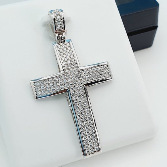 Jewelry - "925 Sterling Silver Cubic Zirconia Pendant, UU1P6A6029